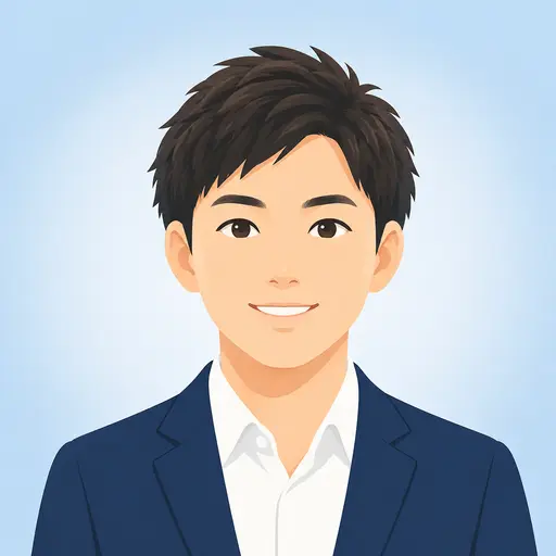 津田憲太郎のプロフィールイラスト